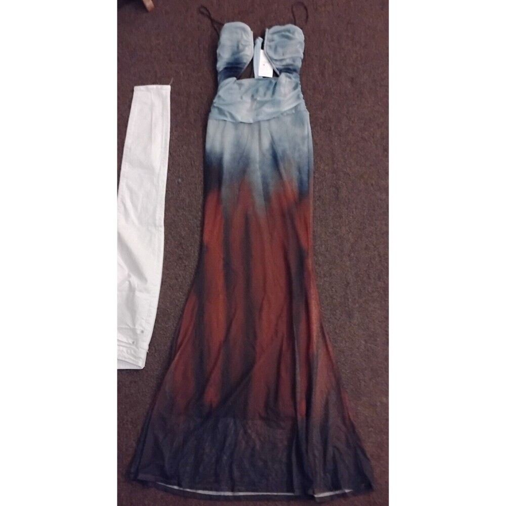 New - Lilyful Valeria Cut Out Maxi Dress - Size Small
